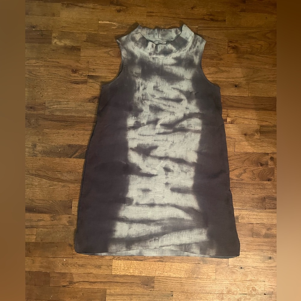 Beau Jours tie dye shift dress lagenlook size xsmall